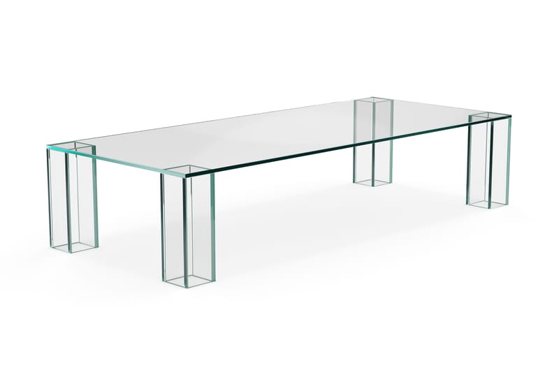 Tetsuya Soffbord 140 cm - Transparent - Möbler - Bord & matgrupp - Soffbord