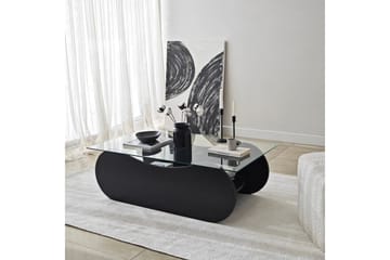 Tevrin Soffbord 105 cm - Svart - Möbler - Bord & matgrupp - Soffbord