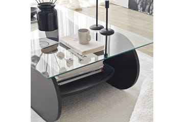 Tevrin Soffbord 105 cm - Svart - Möbler - Bord & matgrupp - Soffbord