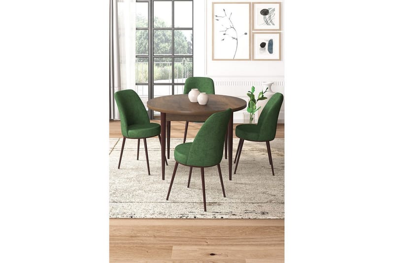 Tor Matgrupp 4-sits - Brun/Beige - Möbler - Bord & matgrupp - Matgrupp