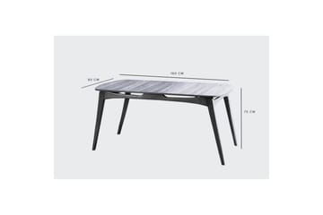 Touch Matgrupp 160 cm Rektangulär - Natur - Möbler - Bord & matgrupp - Matgrupp