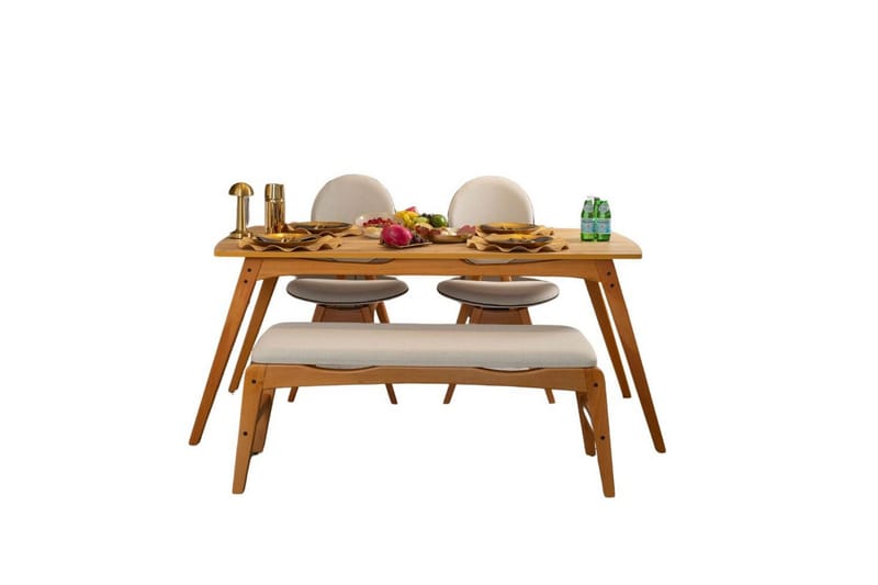 Touch Matgrupp 160 cm Rektangulär - Natur - Möbler - Bord & matgrupp - Matgrupp