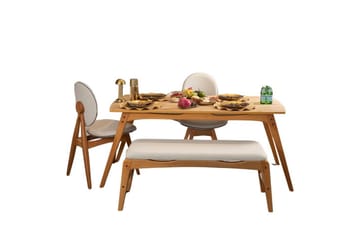 Touch Matgrupp 160 cm Rektangulär - Natur - Möbler - Bord & matgrupp - Matgrupp