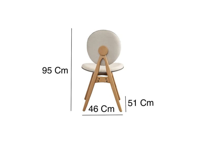 Touch Matgrupp 160 cm Rektangulär - Natur - Möbler - Bord & matgrupp - Matgrupp