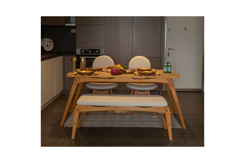 Touch Matgrupp 160 cm Rektangulär - Natur - Möbler - Bord & matgrupp - Matgrupp