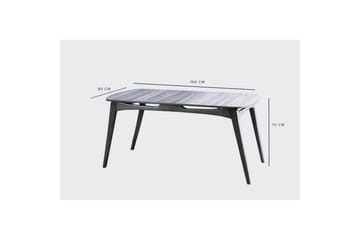 Touch Matgrupp 160 cm Rektangulär - Natur - Möbler - Bord & matgrupp - Matgrupp