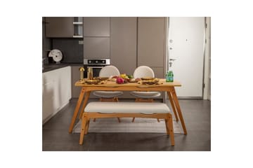 Touch Matgrupp 160 cm Rektangulär - Natur - Möbler - Bord & matgrupp - Matgrupp