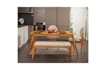 Touch Matgrupp 160 cm Rektangulär - Natur - Möbler - Bord & matgrupp - Matgrupp