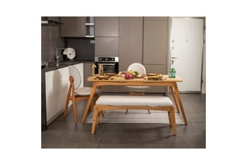 Touch Matgrupp 160 cm Rektangulär - Natur - Möbler - Bord & matgrupp - Matgrupp