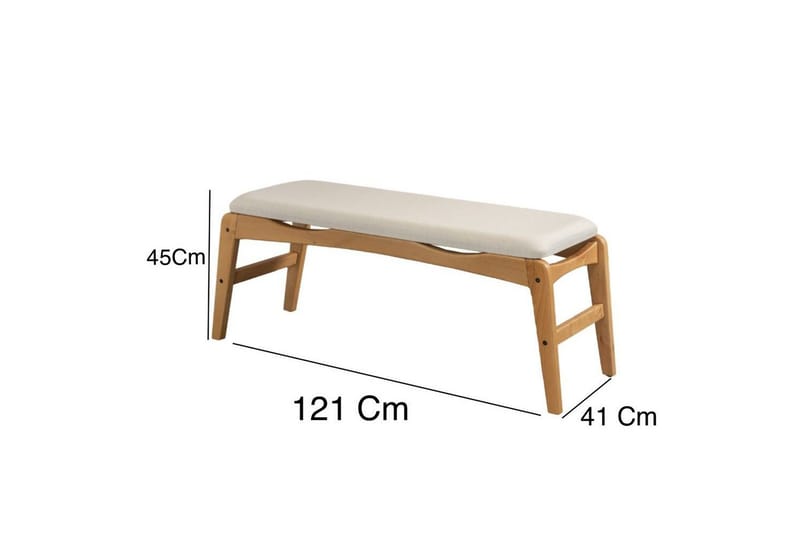 Touch Matgrupp 160 cm Rektangulär - Natur - Möbler - Bord & matgrupp - Matgrupp