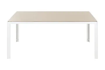 Tuiriz Matbord 160x91 cm - Beige/Vit - Möbler - Bord & matgrupp - Matbord & köksbord