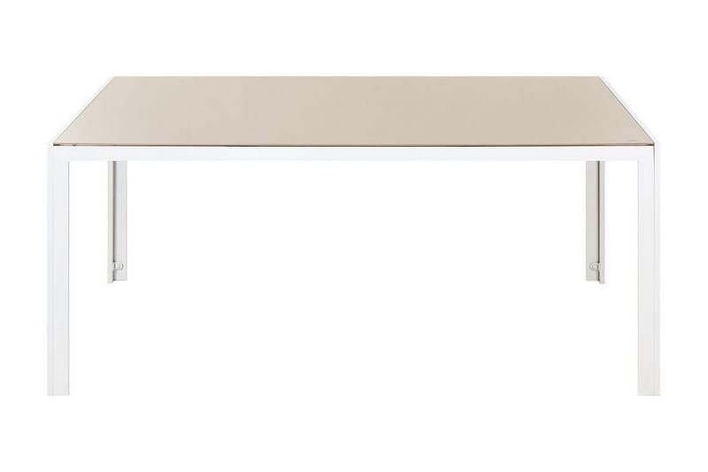 Tuiriz Matbord 160x91 cm - Beige/Vit - Möbler - Bord & matgrupp - Matbord & köksbord