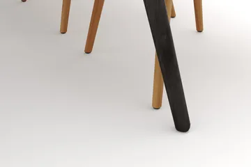Tyrö Matgrupp 190 cm med 6 st Tyrö Karmstolar - Rökt ek|Ek - Möbler - Bord & matgrupp - Matgrupp