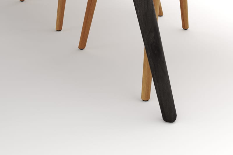 Tyrö Matgrupp 190 cm med 6 st Tyrö Karmstolar - Rökt ek|Ek - Möbler - Bord & matgrupp - Matgrupp