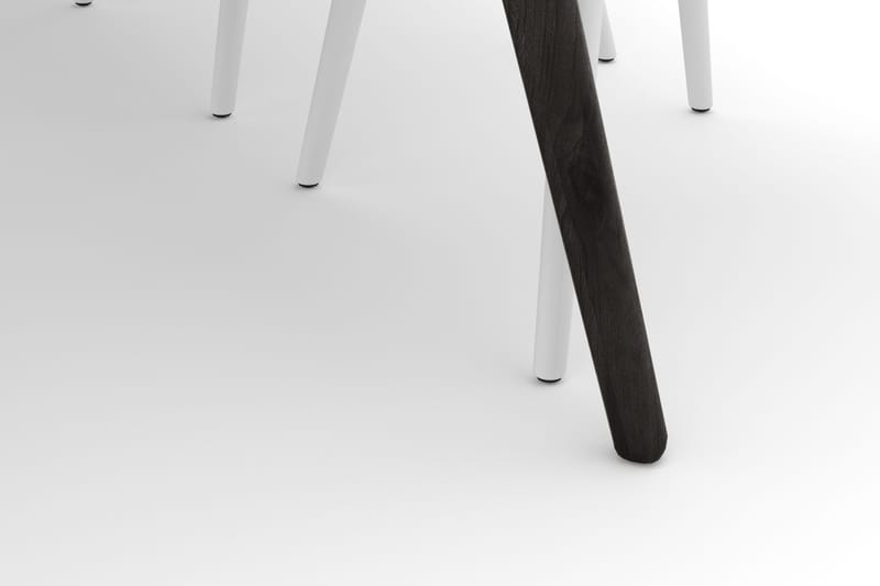 Tyrö Matgrupp 190 cm med 6 st Tyrö Karmstolar - Rökt ek|Vit - Möbler - Bord & matgrupp - Matgrupp