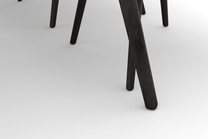 Tyrö Matgrupp med 6 st Tyrö Karmstolar - Smoked Oak/Smoked Oak - Möbler - Bord & matgrupp - Matgrupp