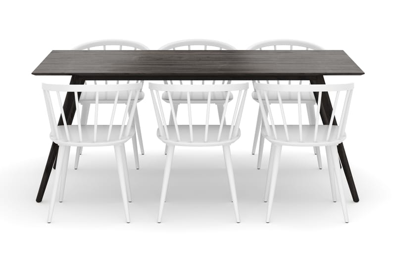 Tyrö Matgrupp med 6 st Tyrö Karmstolar - Möbler - Bord & matgrupp - Matgrupp