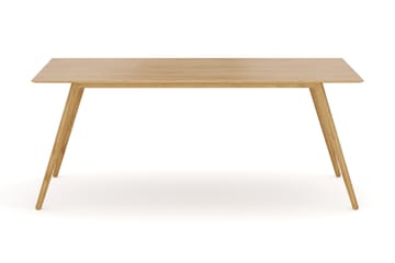 Tyrö Rektangulär Matbord & köksbord 190x90 cm Askträ - Oak - Möbler - Bord & matgrupp - Matbord & köksbord