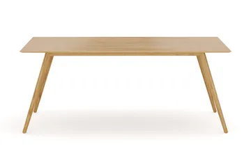 Tyrö Rektangulär Matbord & köksbord 190x90 cm Askträ - Oak - Möbler - Bord & matgrupp - Matbord & köksbord