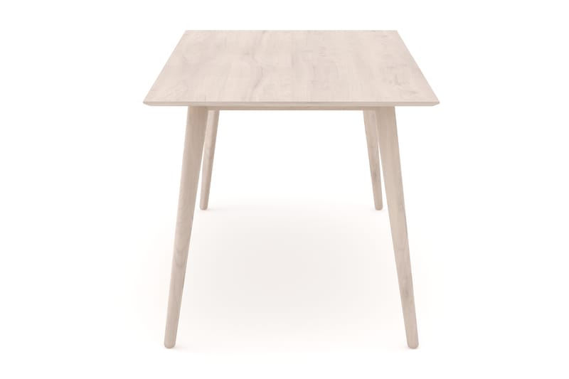 Tyrö Rektangulär Matbord & köksbord 190x90 cm Askträ - Whitewash - Möbler - Bord & matgrupp - Matbord & köksbord