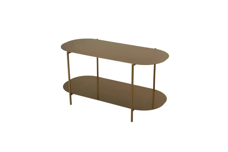 Ulvo Soffbord 100 cm, Guld