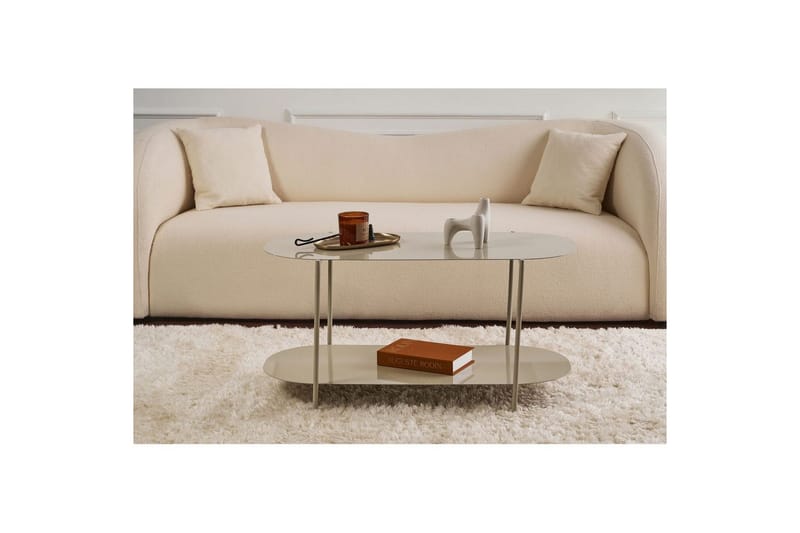 Ulvo Soffbord 100 cm - Taupe - Möbler - Bord & matgrupp - Soffbord