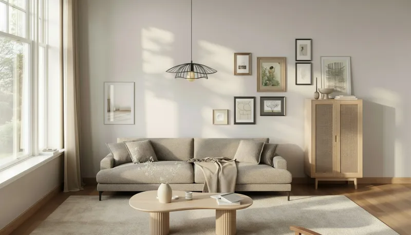 Uppveda Asymmetriskt Soffbord 130x70 cm med Travertinutseende - Beige - Möbler - Bord & matgrupp - Soffbord