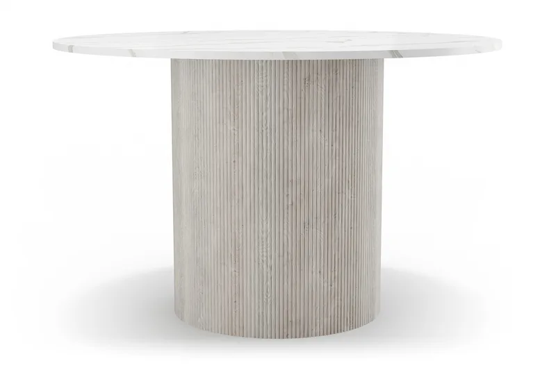 Uppveda Matbord 120 cm Rund - Vit - Möbler - Bord & matgrupp - Matbord & köksbord