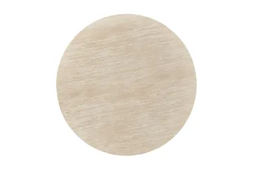 Uppveda Matbord Runt 120 cm Travertin utseende - Beige - Möbler - Bord & matgrupp - Matbord & köksbord