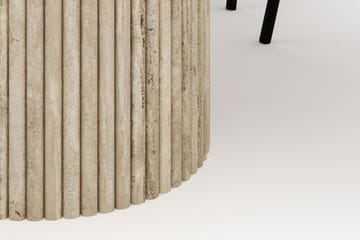 Uppveda Ovalt Matbord 180x90 cm med 4 Berit Stolar - Beige - Möbler - Bord & matgrupp - Matgrupp