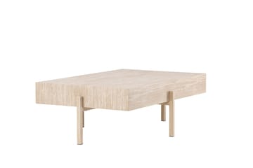 Vadholmen Soffbord 130x82 cm Rektangulär - Whitewash - Möbler - Bord & matgrupp - Soffbord