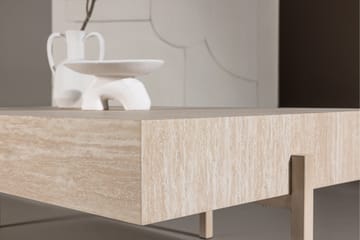 Vadholmen Soffbord 130x82 cm Rektangulär - Whitewash - Möbler - Bord & matgrupp - Soffbord