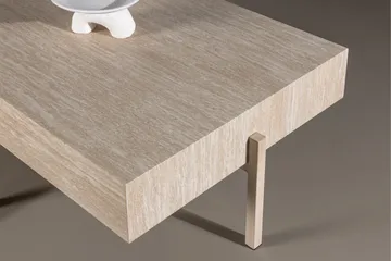 Vadholmen Soffbord 130x82 cm Rektangulär - Whitewash - Möbler - Bord & matgrupp - Soffbord