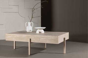 Vadholmen Soffbord 130x82 cm Rektangulär - Whitewash - Möbler - Bord & matgrupp - Soffbord