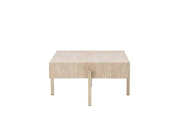 Vadholmen Soffbord 130x82 cm Rektangulär - Whitewash - Möbler - Bord & matgrupp - Soffbord