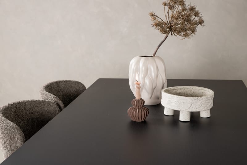 Vail Matgrupp 200 cm Rektangulär med 6 Modesto stolar - Svart - Möbler - Bord & matgrupp - Matgrupp