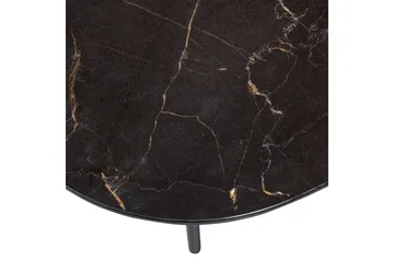 Vajen Soffbord 70x70 cm i Marmor - Svart - Möbler - Bord & matgrupp - Marmorbord
