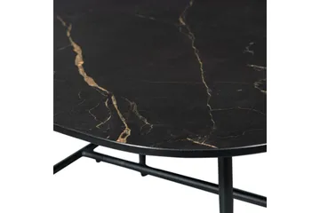 Vajen Soffbord 70x70 cm i Marmor - Svart - Möbler - Bord & matgrupp - Marmorbord