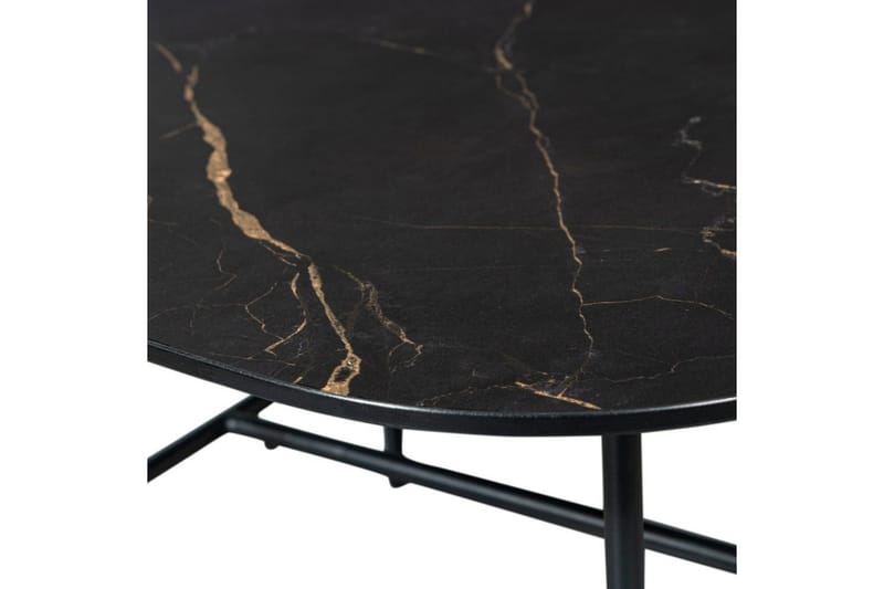 Vajen Soffbord 70x70 cm i Marmor - Svart - Möbler - Bord & matgrupp - Marmorbord