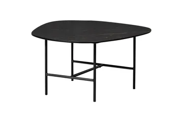 Vajen Soffbord 70x70 cm i Marmor - Svart - Möbler - Bord & matgrupp - Marmorbord