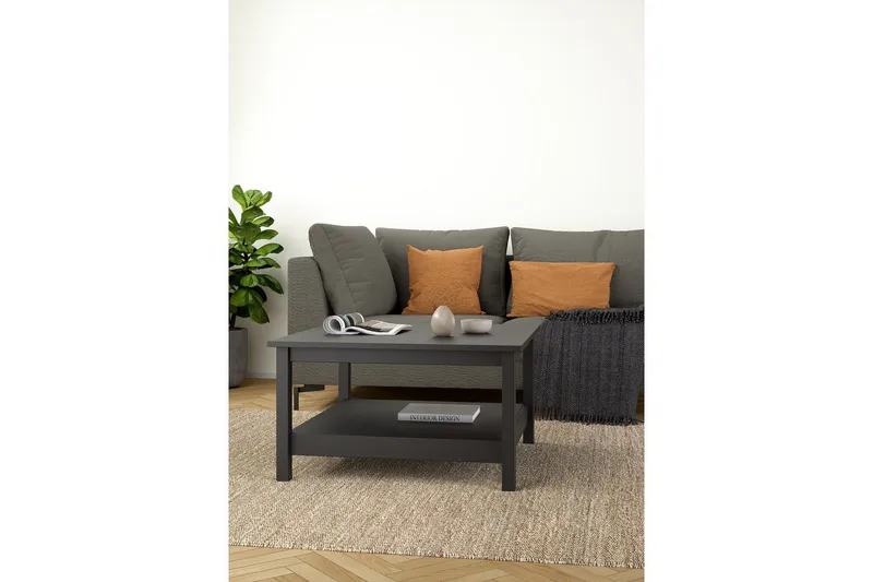 Vallvidera Soffbord 81 cm - Svart - Möbler - Bord & matgrupp - Soffbord