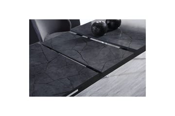 Valric Matbord 132 cm Rektangulär - Antracit/Vit - Möbler - Bord & matgrupp - Matbord & köksbord