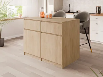 Valricon Köksö 120 cm - brun - Möbler - Bord & matgrupp - Barbord & ståbord