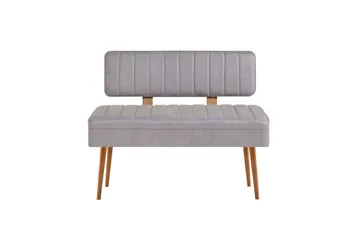 Valsot Matgrupp 129 cm Rektangulär - Natur/Grå - Möbler - Bord & matgrupp - Matgrupp