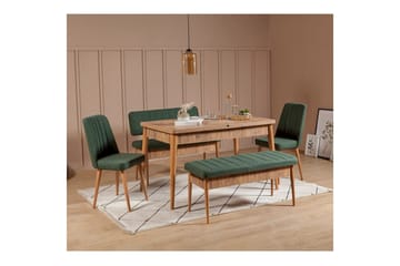 Valsot Matgrupp 130 cm Rektangulär - Natur - Möbler - Bord & matgrupp - Matgrupp