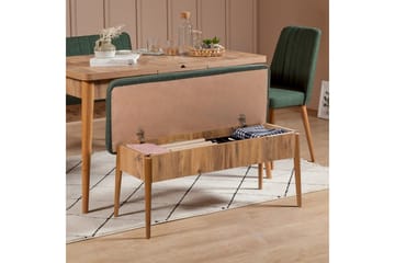 Valsot Matgrupp 130 cm Rektangulär - Natur - Möbler - Bord & matgrupp - Matgrupp