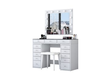 Varlin Sminkbord 120 cm - Vit - Möbler - Bord & matgrupp - Sminkbord & toalettbord