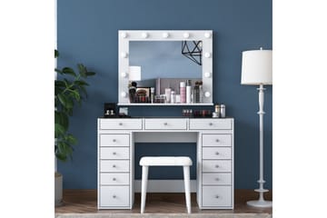 Varlin Sminkbord 120 cm - Vit - Möbler - Bord & matgrupp - Sminkbord & toalettbord