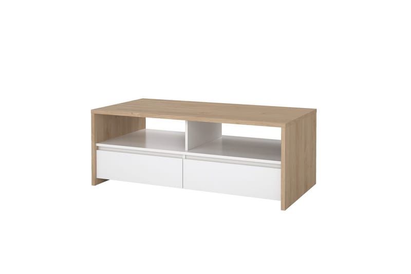 Varun Soffbord 120 cm - Vit/Natur - Möbler - Bord & matgrupp - Soffbord