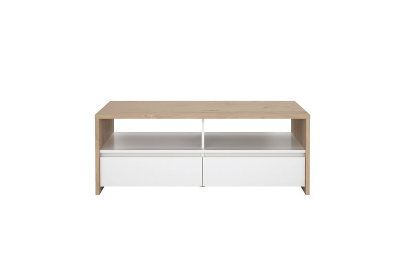 Varun Soffbord 120 cm - Vit/Natur - Möbler - Bord & matgrupp - Soffbord